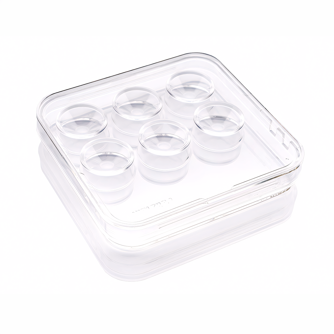 Placa de Cultura 6 Poços Unitário com suporte para Cryotop®