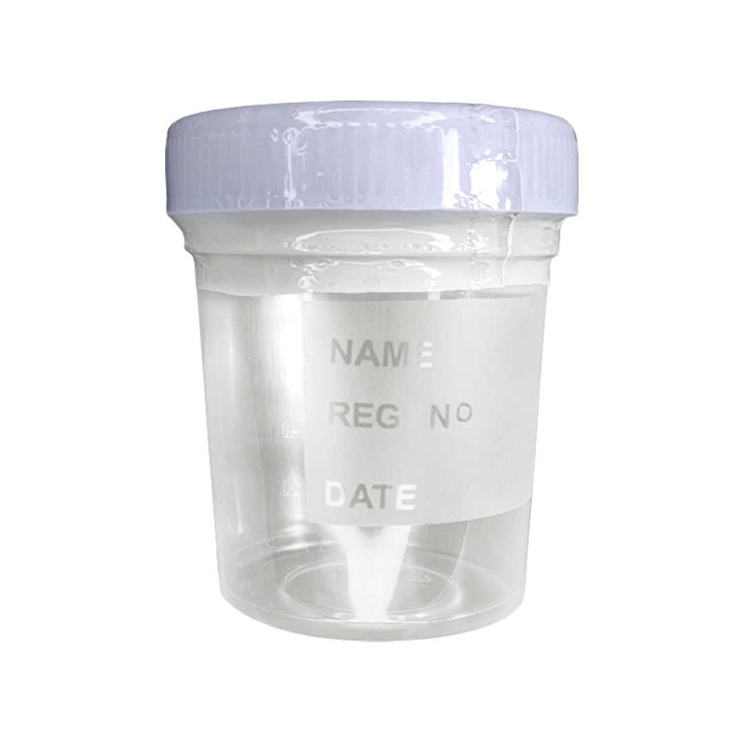 Frasco para coleta de sêmen